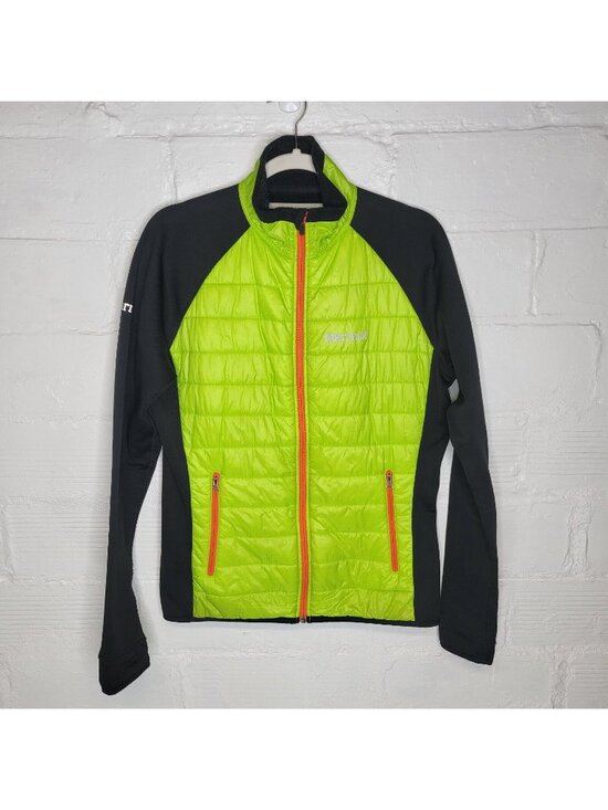 Marmot Other - Marmot Men's Small Jacket Coat Black Green Full Zip Polartec
